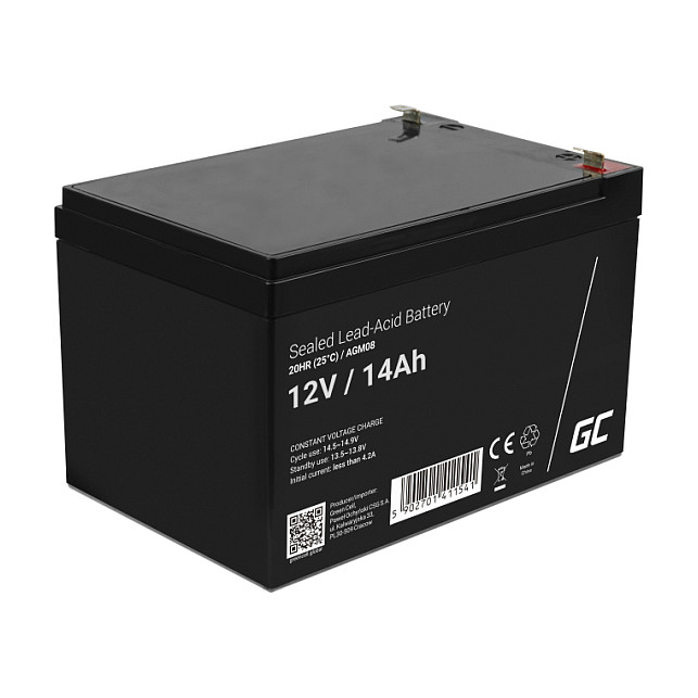 Bateri Green Cell AGM08 – 12V / 14Ah