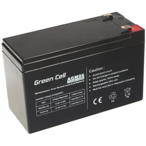 Bateri të mesme Green Cell Replacement Battery AGM06 12V / 9Ah