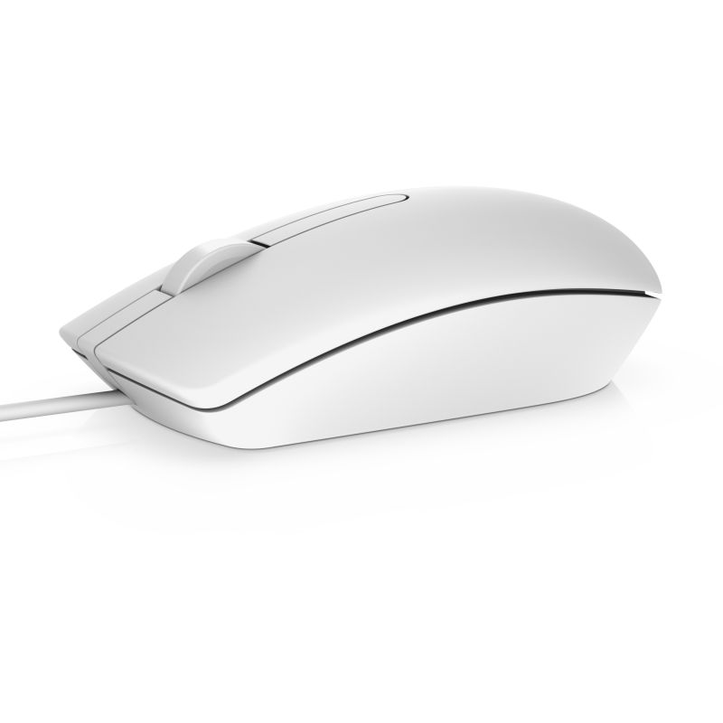 Maus me kabllo Dell MS116 / USB – Bardhë