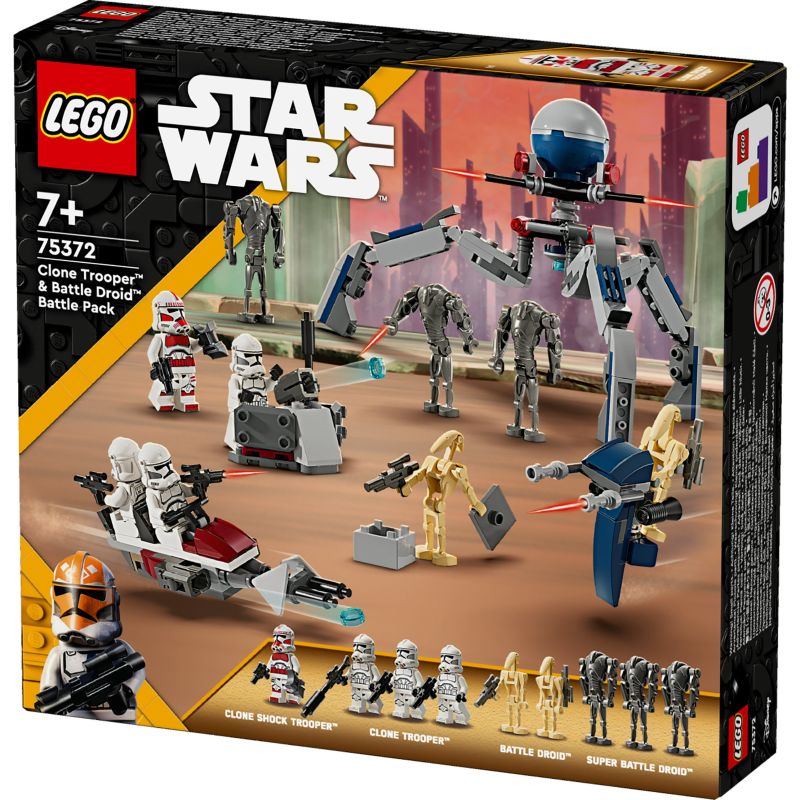 LEGO Star Wars Clone Trooper & Battle Droid Battle Pack 75372 - Figura 4