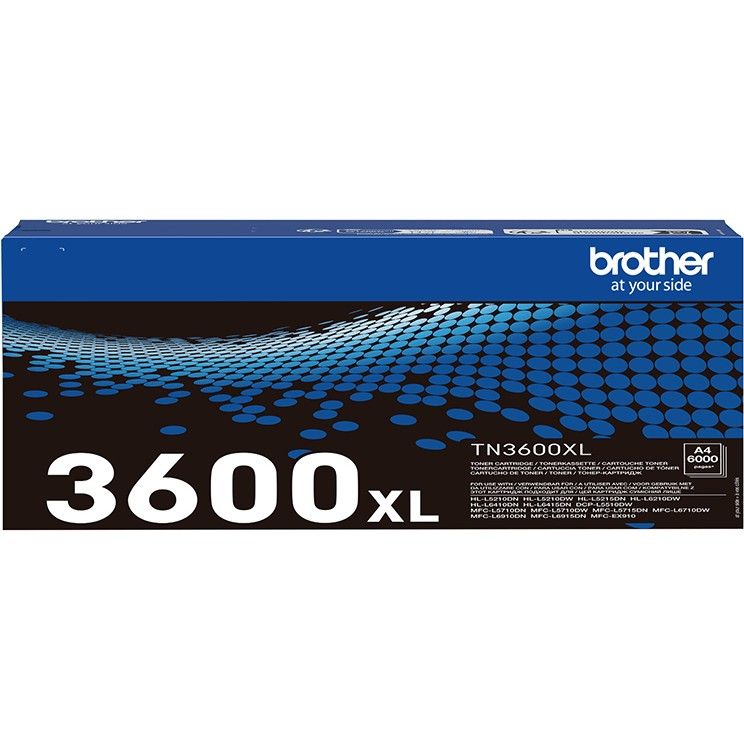 Toner Brother TN-3600XL Cartridge Original/ High Yield / Up to 6,000 Pages (ISO/IEC Standard) – Zezë - Figura 4