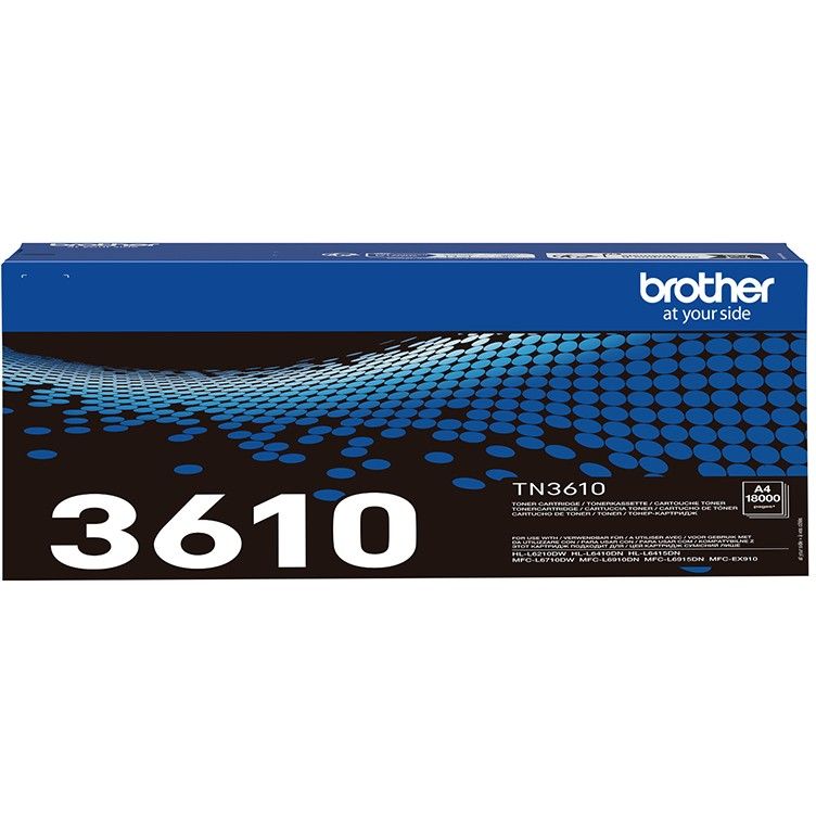Toner Brother TN-3610 Cartridge Original / High Yield / Up to 18,000 Pages (ISO/IEC Standard) – Zezë - Figura 4