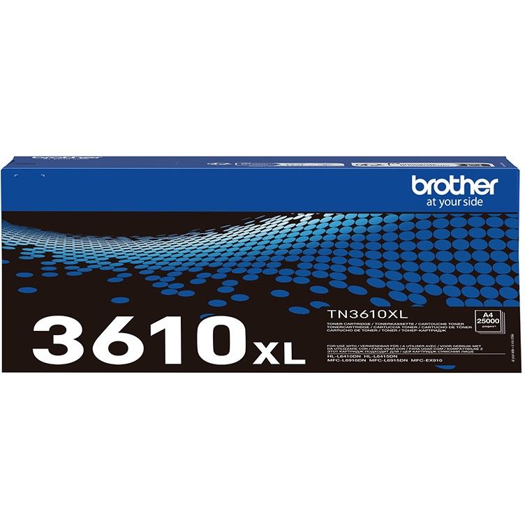 Toner Brother TN-3610XL Cartridge Original / Extra High Yield / Up to 25,000 Pages (ISO/IEC Standard)– Zezë - Figura 4