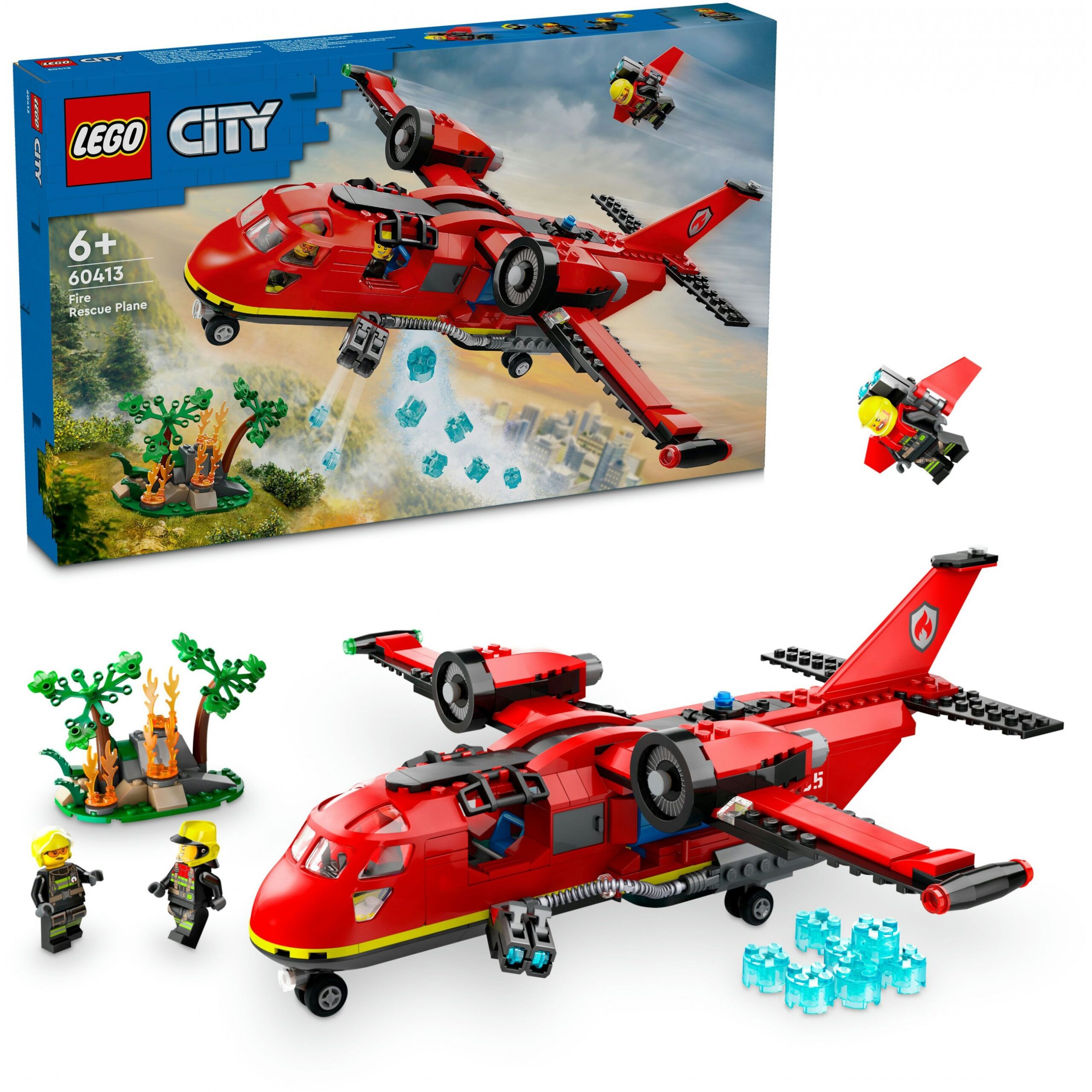 LEGO City Firefighting Plane 60413 - Figura 3