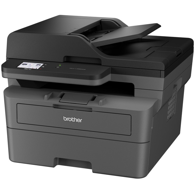 Printer Multifunksional Laser Monokrom Brother MFC-L2860DWE 4-in-1 LAN WLAN Duplex ADF EcoPro - Figura 2