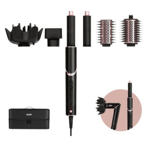 Stilues për flokë Shark HD440EU Air Wrap / 5-in-1 – Zezë / Rozë