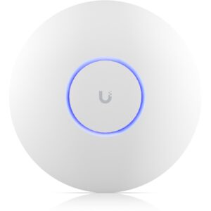 Ubiquiti UniFi U7 Pro WiFi 7 Tri-Band Access Point / BE9300 / 2.5GbE PoE+ / 300+ Clients – White