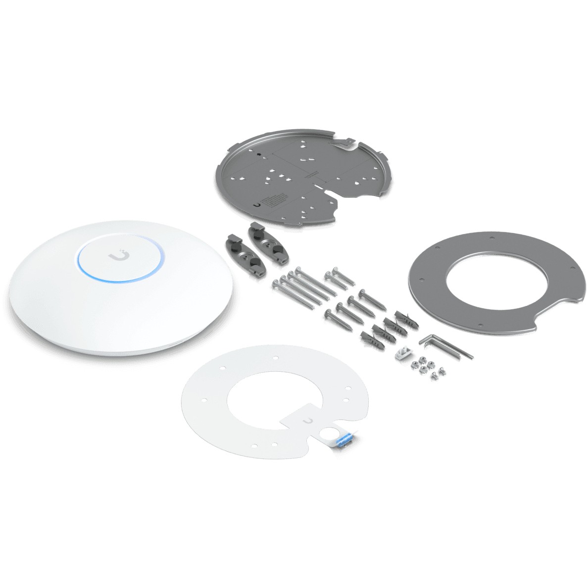 Ubiquiti UniFi U7 Pro WiFi 7 Tri-Band Access Point / BE9300 / 2.5GbE PoE+ / 300+ Clients – White - Figura 3