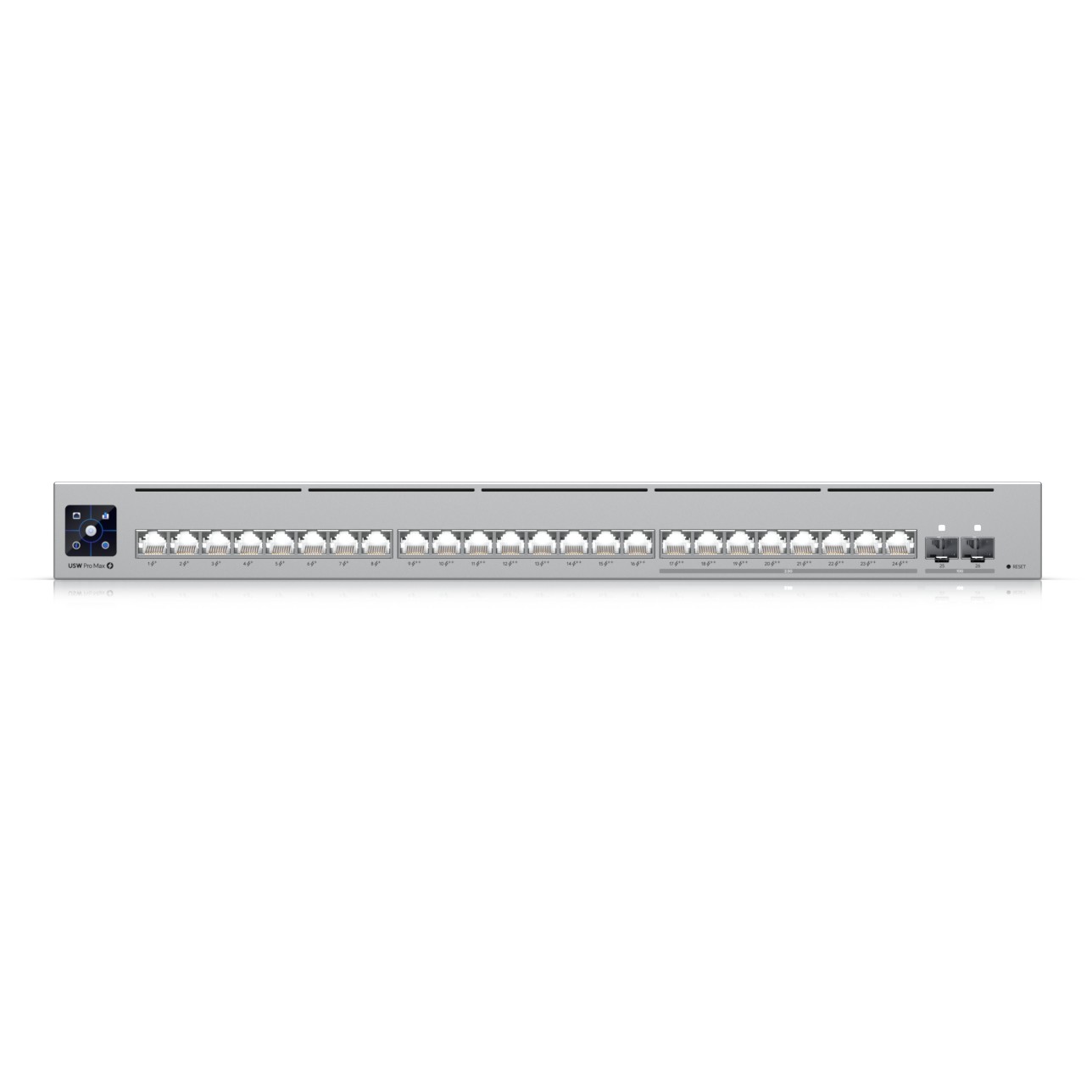 24+2P Ubiquiti UniFi USW-Pro-Max-24-PoE SFP+ 400W PoE++ M RM - Figura 4