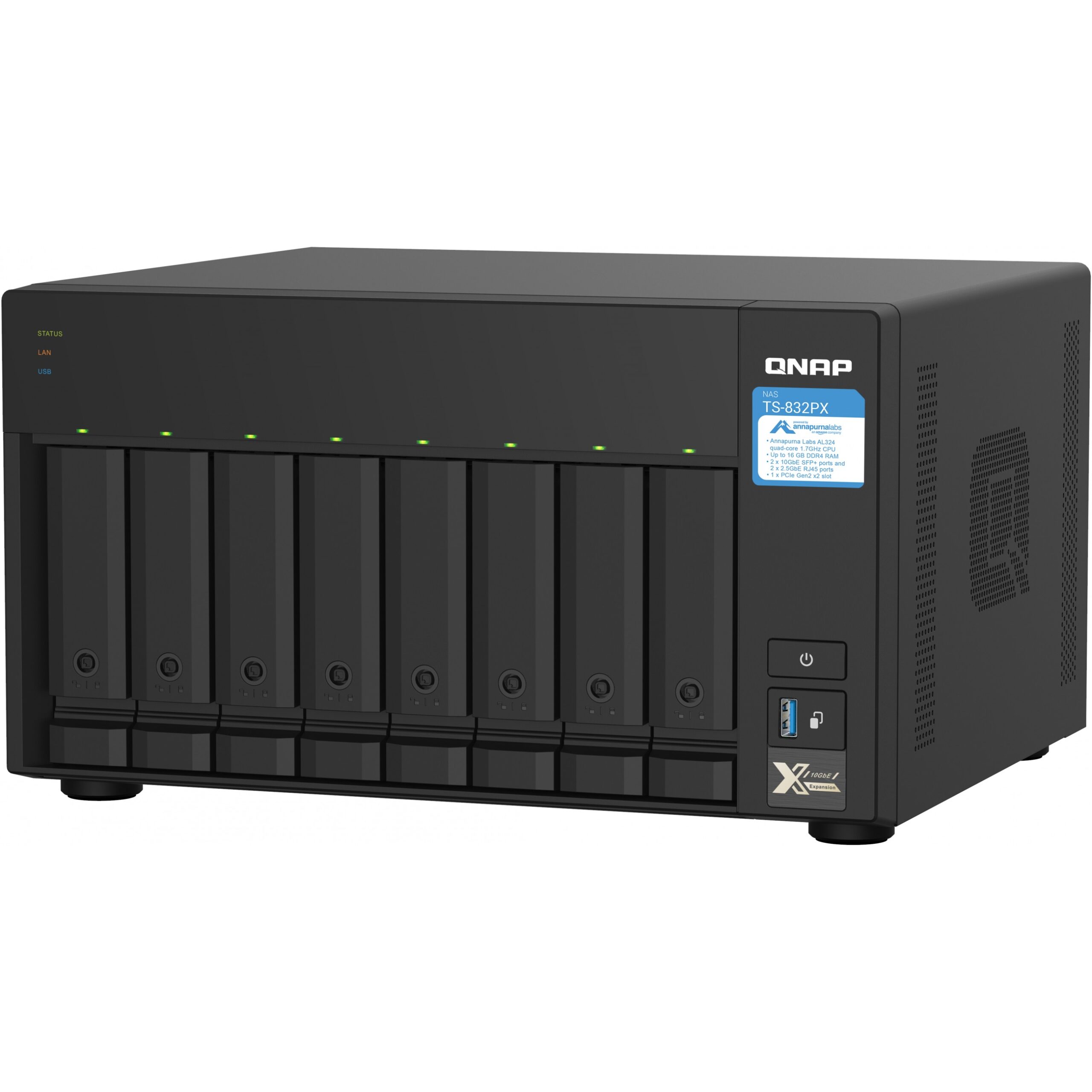 NAS QNAP TS‑832PX‑4G / 8‑Bay - Figura 5