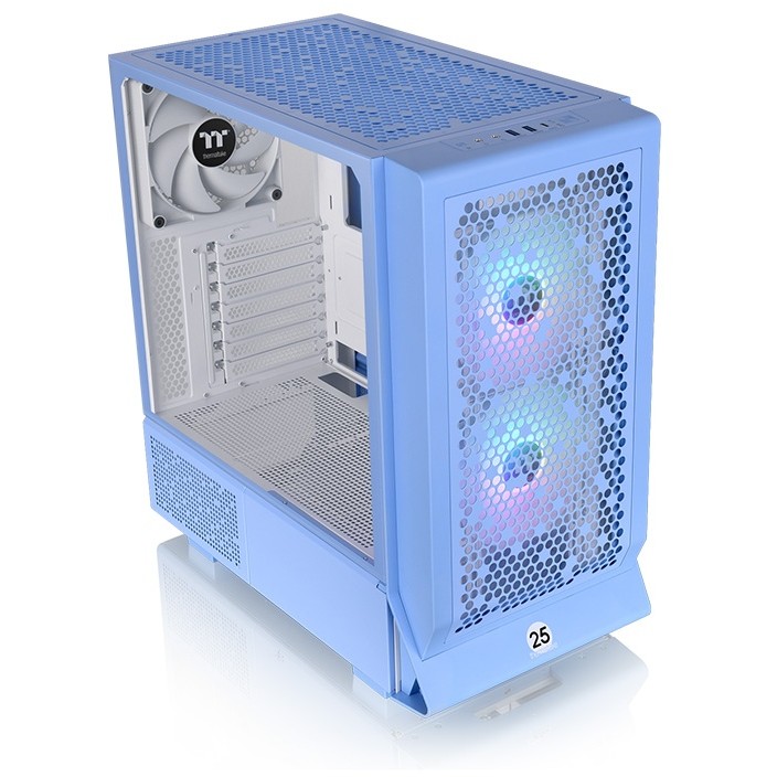 Kasë Midi Thermaltake Ceres 330 TG ARGB – Blu - Figura 5