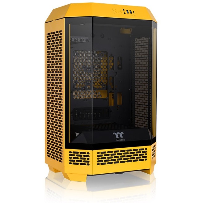 Kasë Mini Thermaltake The Tower 300 – Verdhë - Figura 3