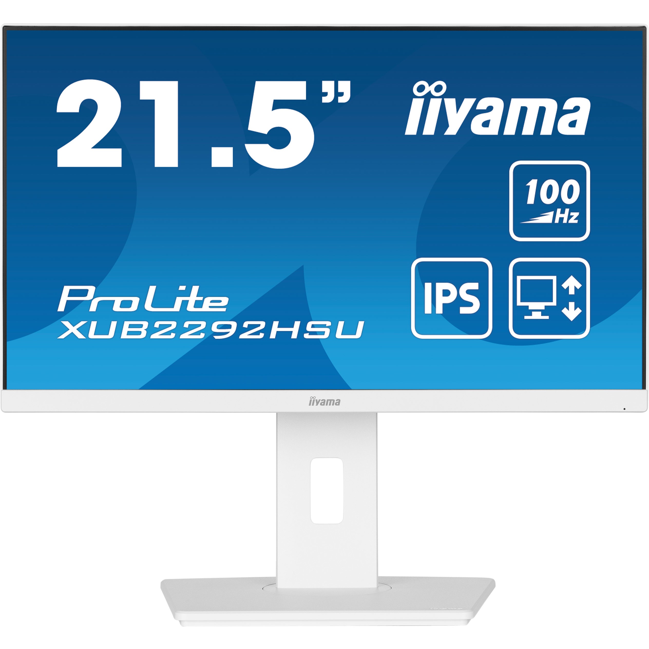 Monitor iiyama ProLite XUB2292HSU-W6 / 21.5 Inch / Full HD / 100Hz / 0.4ms / I bardhë