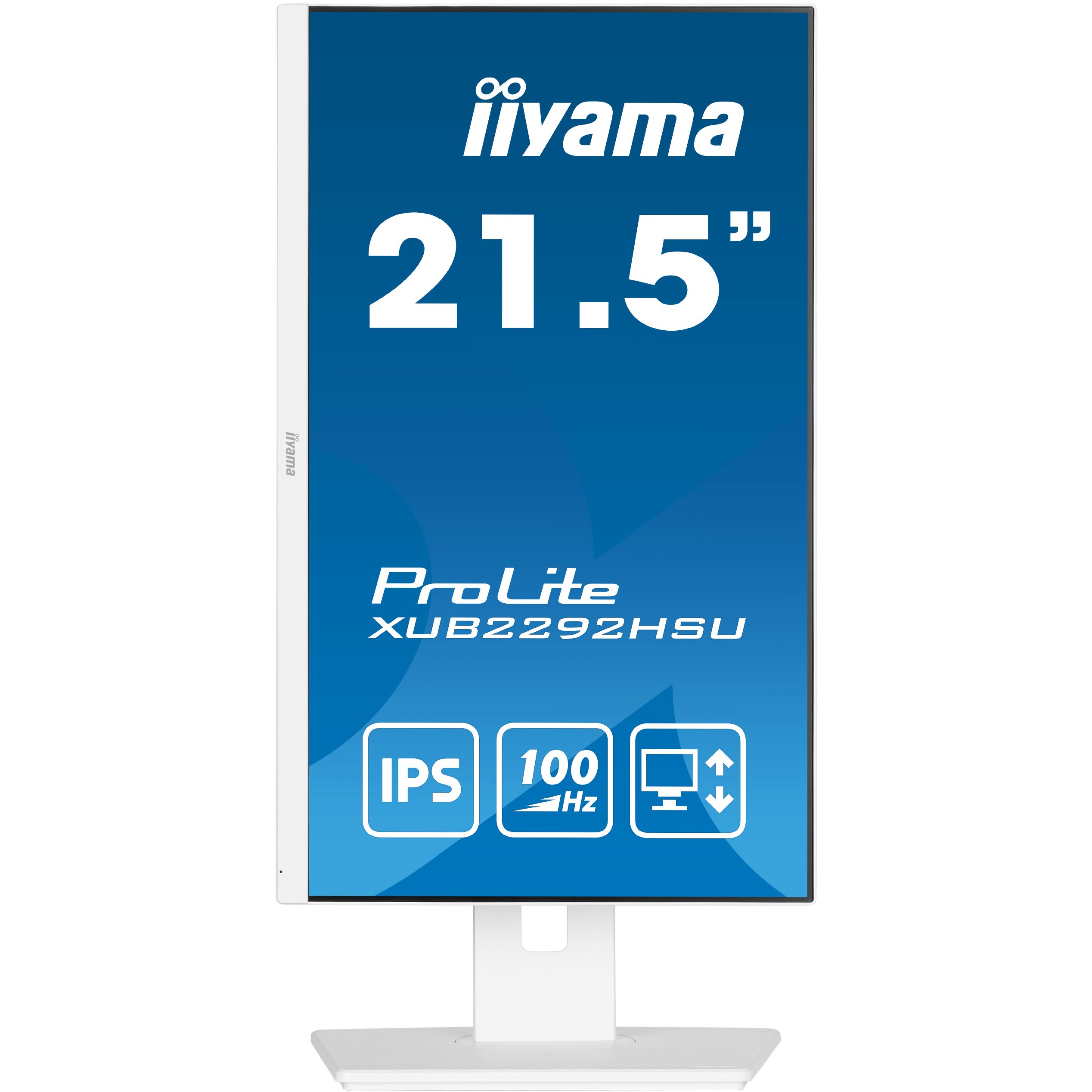 Monitor iiyama ProLite XUB2292HSU-W6 / 21.5 Inch / Full HD / 100Hz / 0.4ms / I bardhë - Figura 2