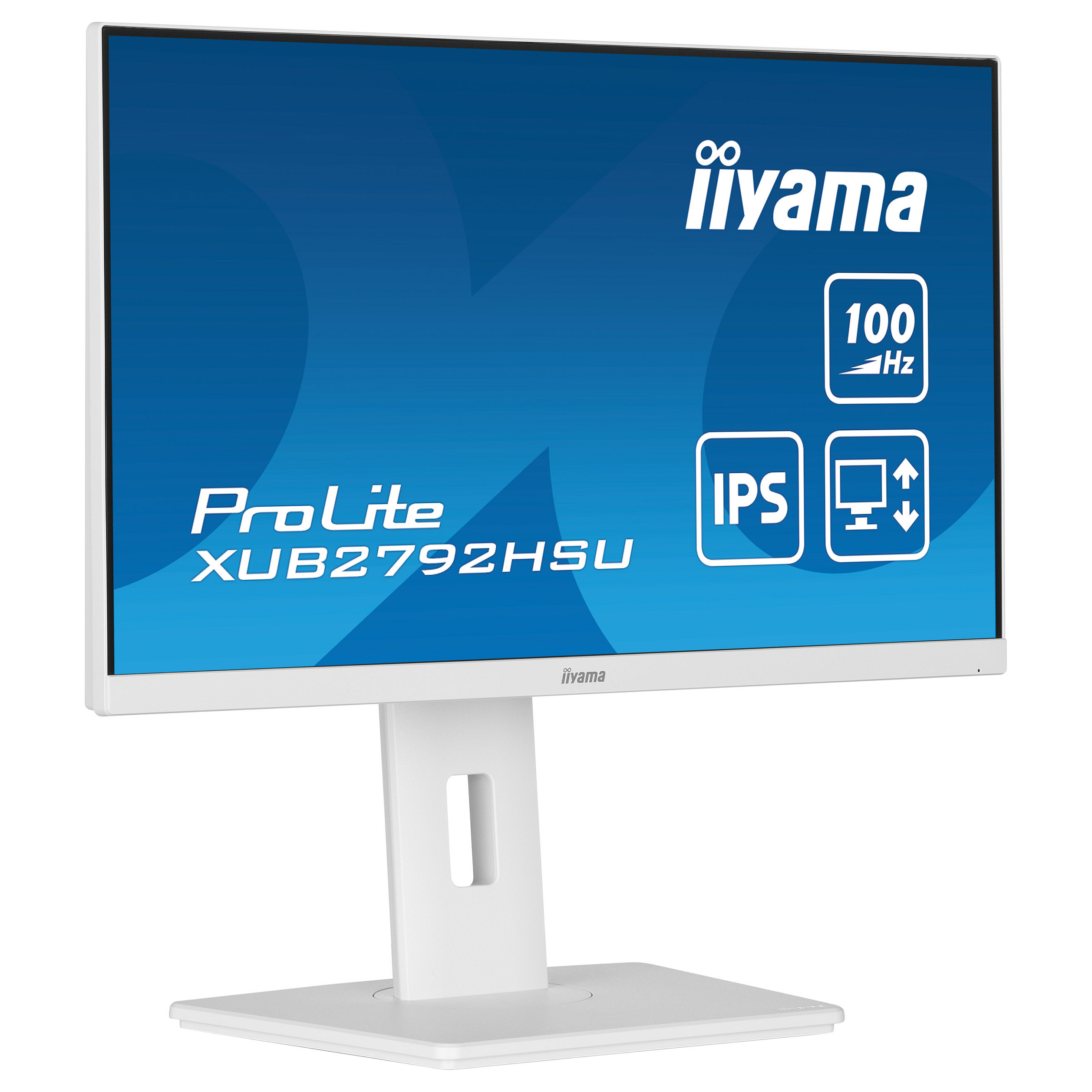 Monitor IIYAMA XUB2792HSU-W6 / 27"/ Full HD IPS LED / 100Hz / 0.4ms / HDMI+DP+USB - Bardhë - Figura 4