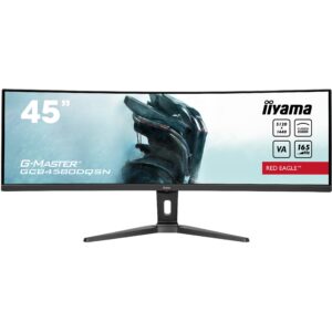 Monitor iiyama G-MASTER GCB4580DQSN-B1 / 45" / Dual QHD / Curved / 165Hz / 0.8ms / HDMI - DP - USB-C / i zi