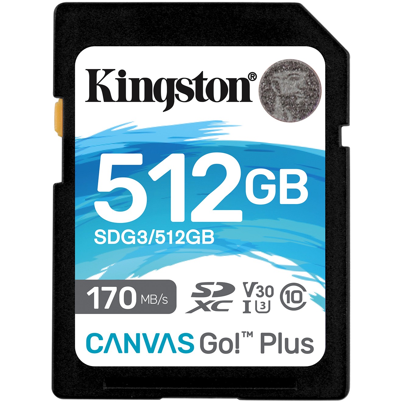 Kartë Memorie SD CARD 512GB Kingston Canvas Go! Plus XC 170MB/s