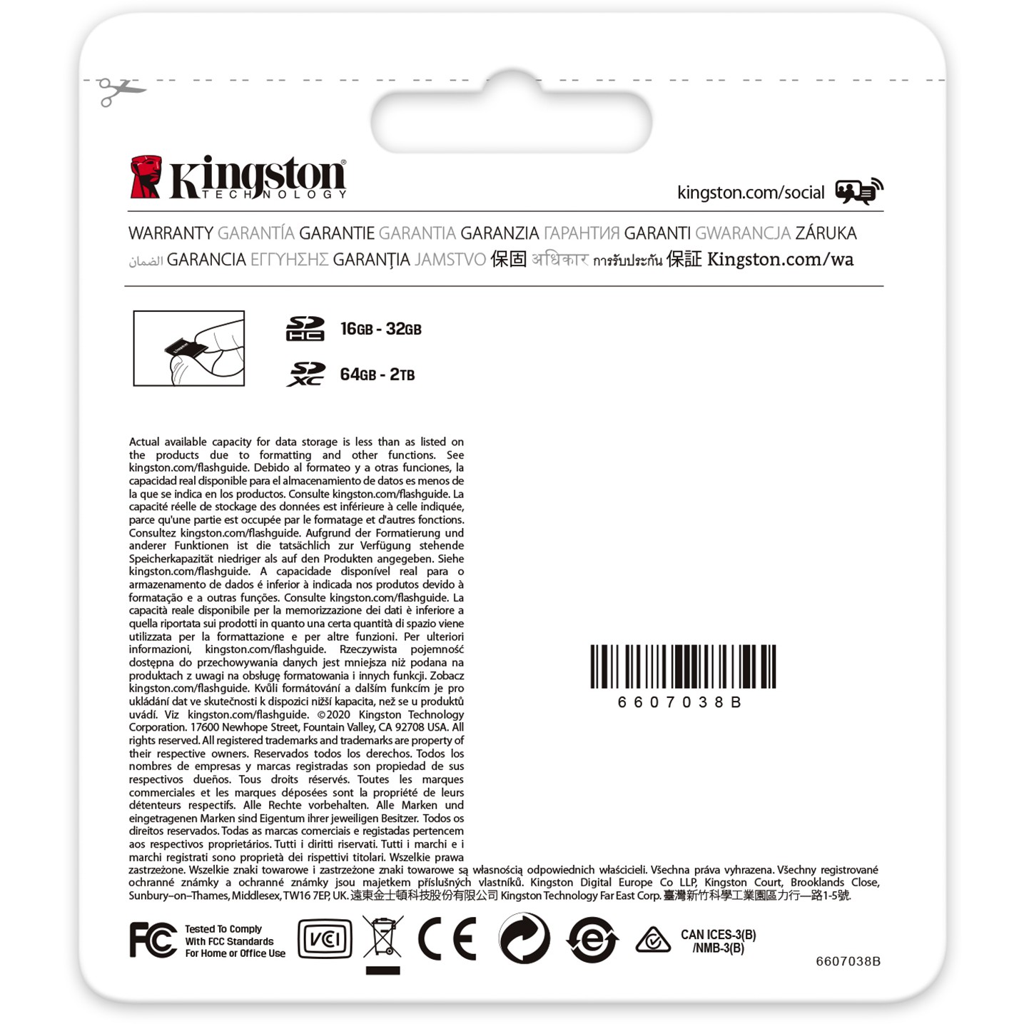 Kartë Memorie SD CARD 512GB Kingston Canvas Go! Plus XC 170MB/s - Figura 4