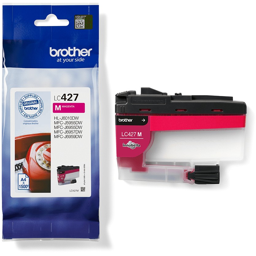 INK Brother LC-427M / 1500 faqe – Rozë - Figura 3