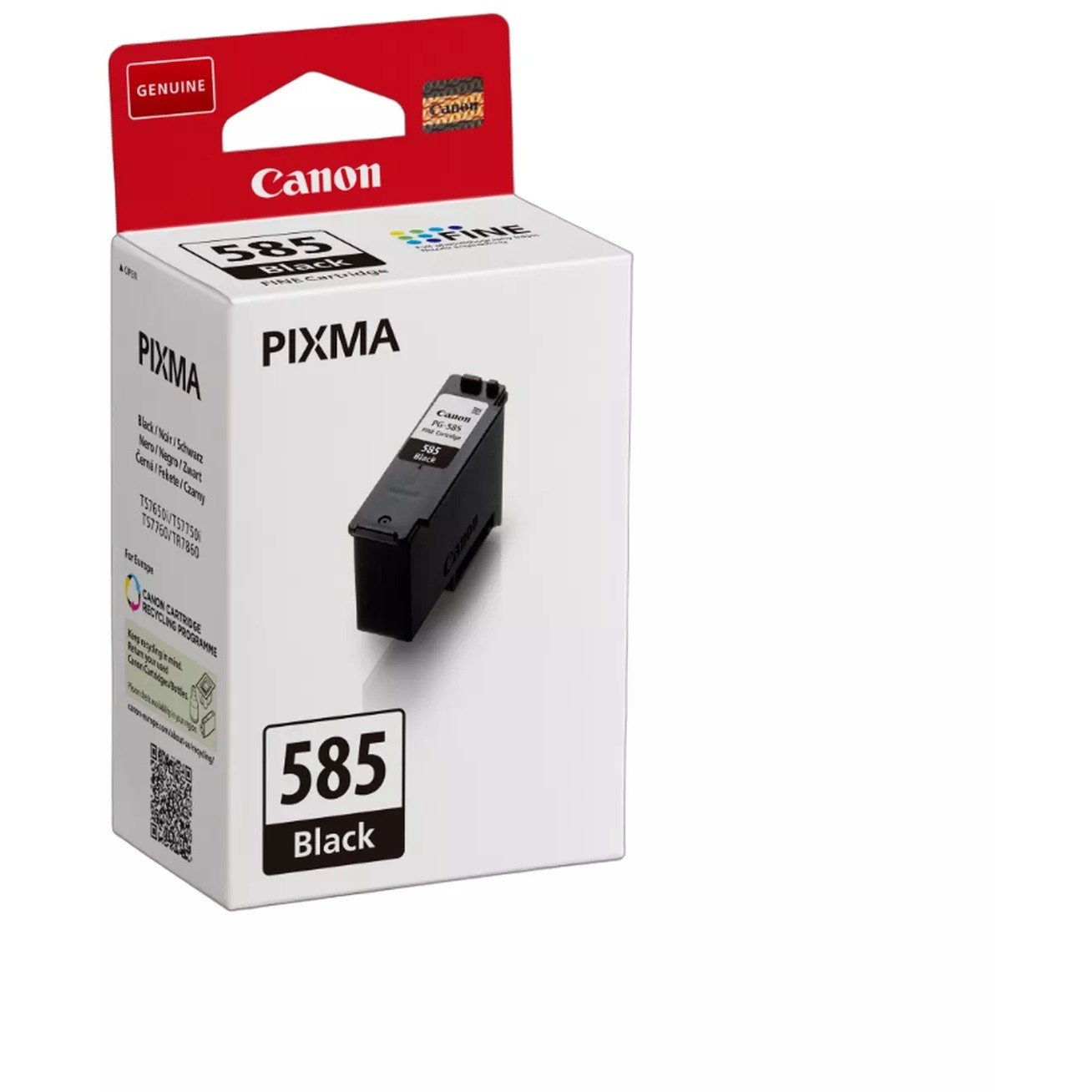 INK Canon PG-585 / 180 faqe – Zezë - Figura 3