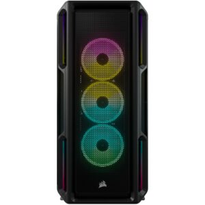 Kasë Midi Corsair iCUE 5000T, RGB, e zezë