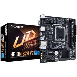 Pllakë Amë MB Intel Gigabyte H610M S2H V2 / LGA 1700 / DDR5 / mATX / HDMI