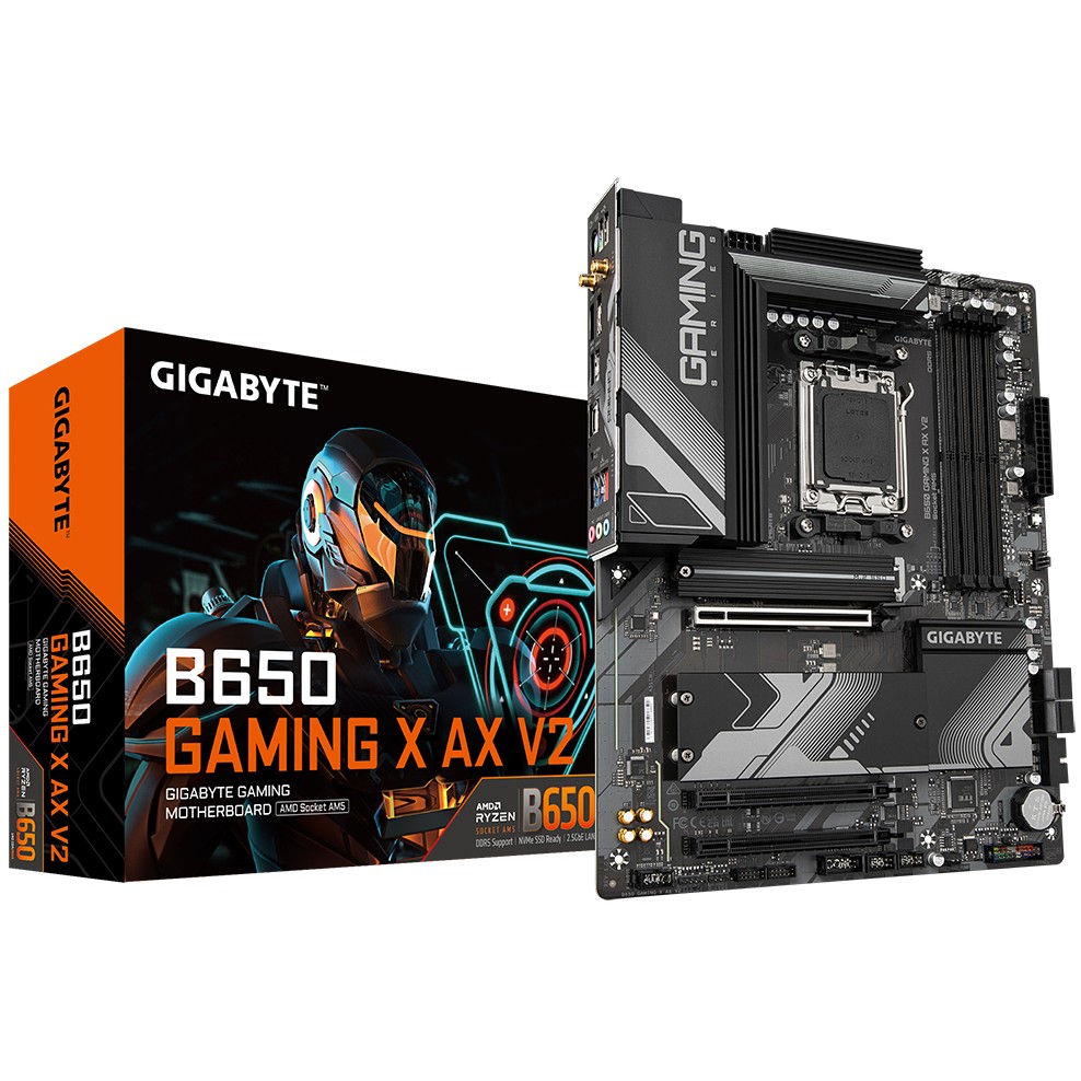 Pllakë Amë AMD AM5 Gigabyte B650 GAMING X AX V2 / DDR5 / HDMI+DP