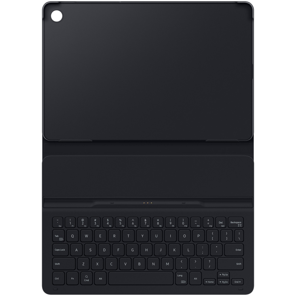 Aksesorë për tablet Samsung Galaxy Tab A9+ / Slim Book Cover Keyboard EF-DX211BBGGDE - Zezë - Figura 5