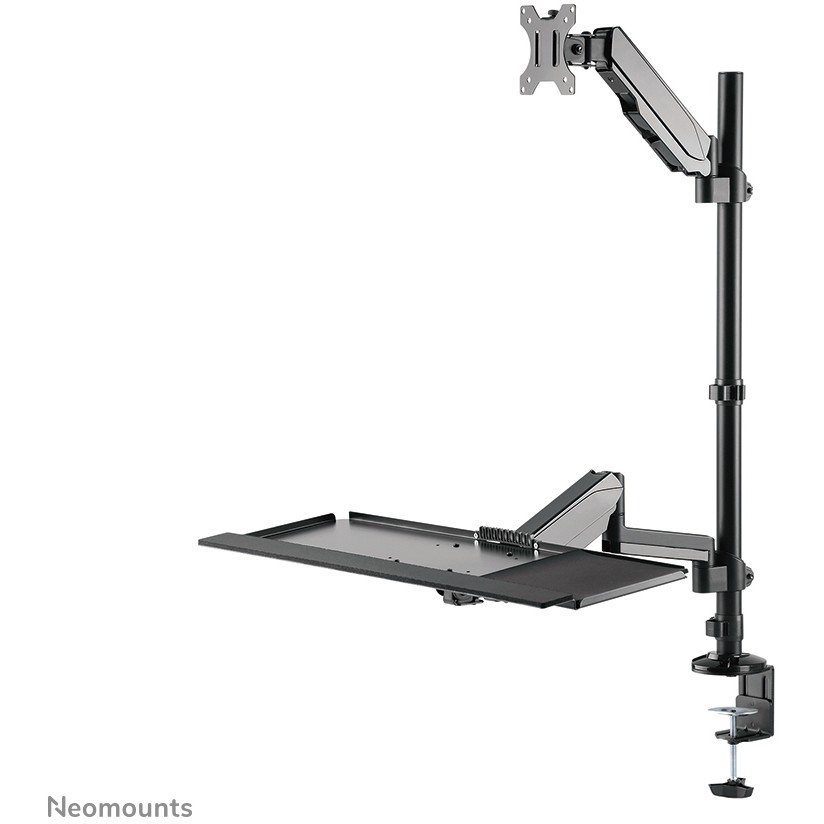 Mbajtëse për Monitor Neomounts DS90-325BL1 me lartësi të rregullueshme. vend pune i montuar në tavolinë për ekrane 17-32" - E zezë - Figura 2