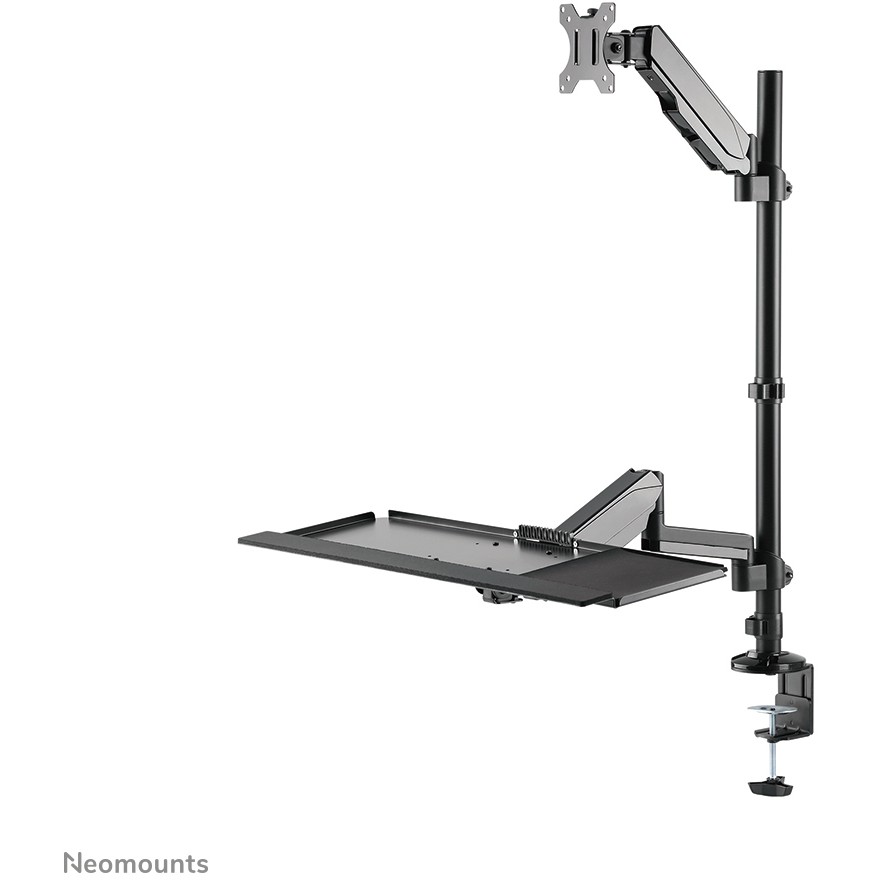 Mbajtëse për Monitor Neomounts DS90-325BL1 me lartësi të rregullueshme. vend pune i montuar në tavolinë për ekrane 17-32" - E zezë - Figura 4