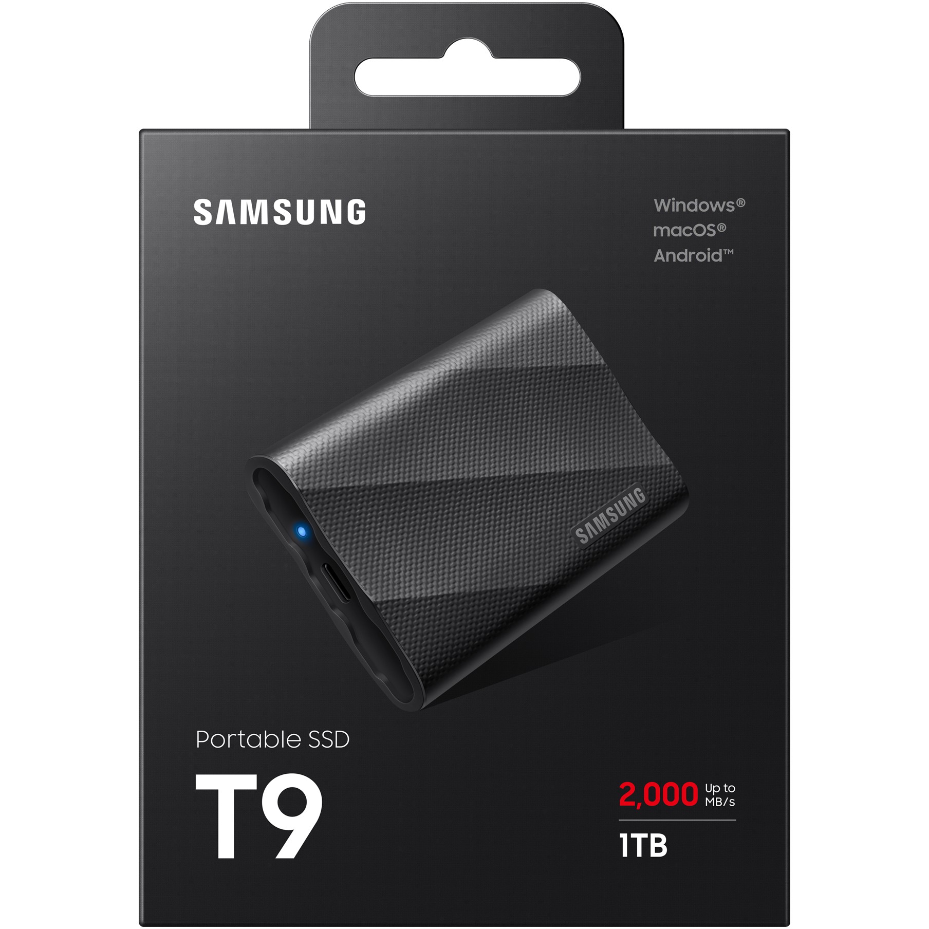 SSD e Jashtme 1TB Samsung Portable T9 / USB 3.2 Gen2 - Zezë - Figura 4
