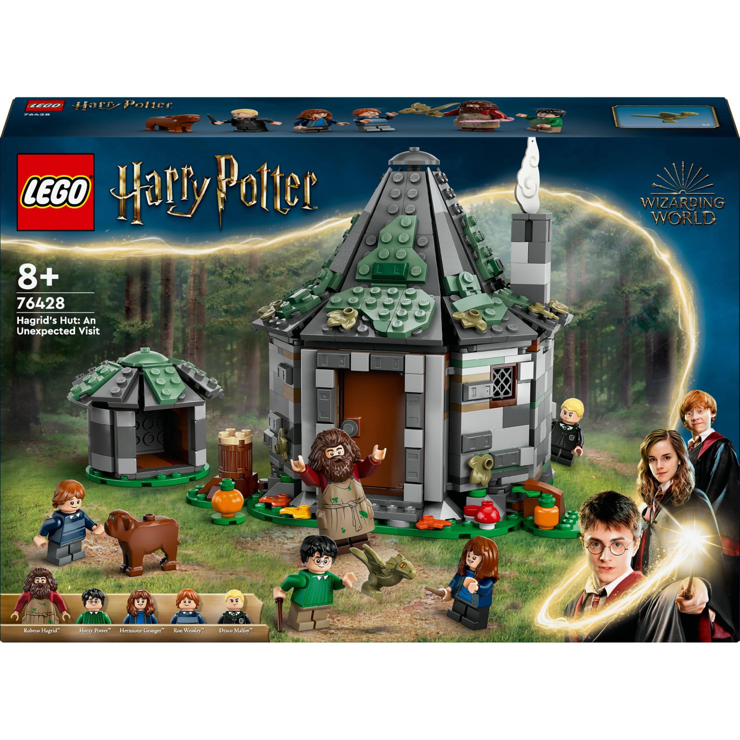 Lodër LEGO Harry Potter - Strofa e Hagrid
