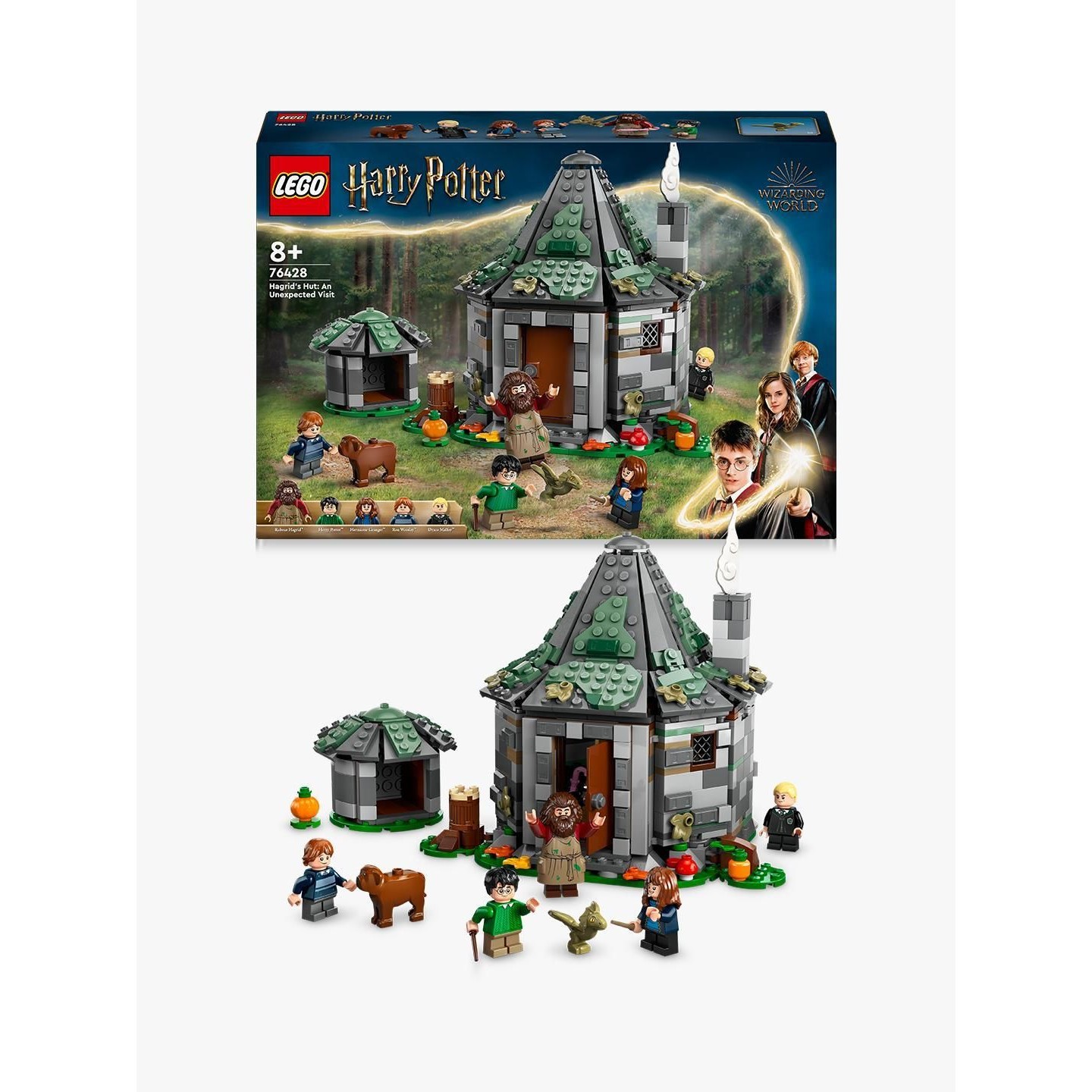 Lodër LEGO Harry Potter - Strofa e Hagrid - Figura 3