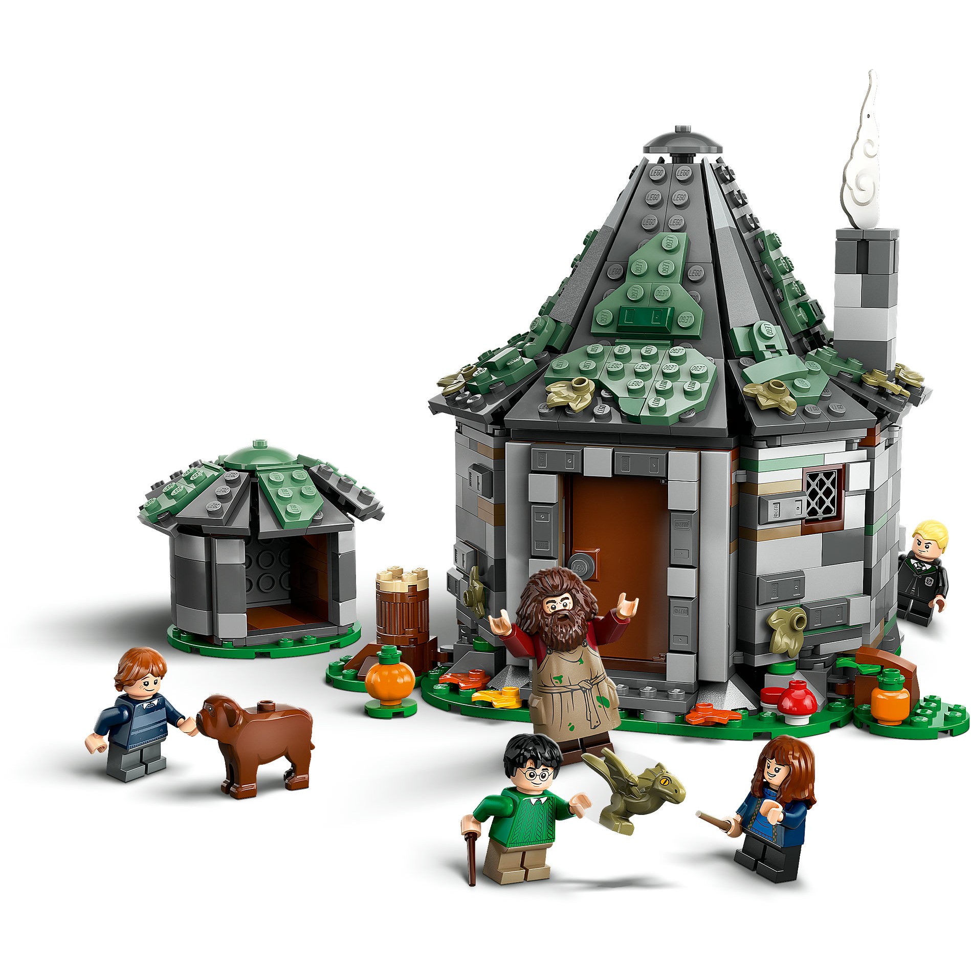 Lodër LEGO Harry Potter - Strofa e Hagrid - Figura 4