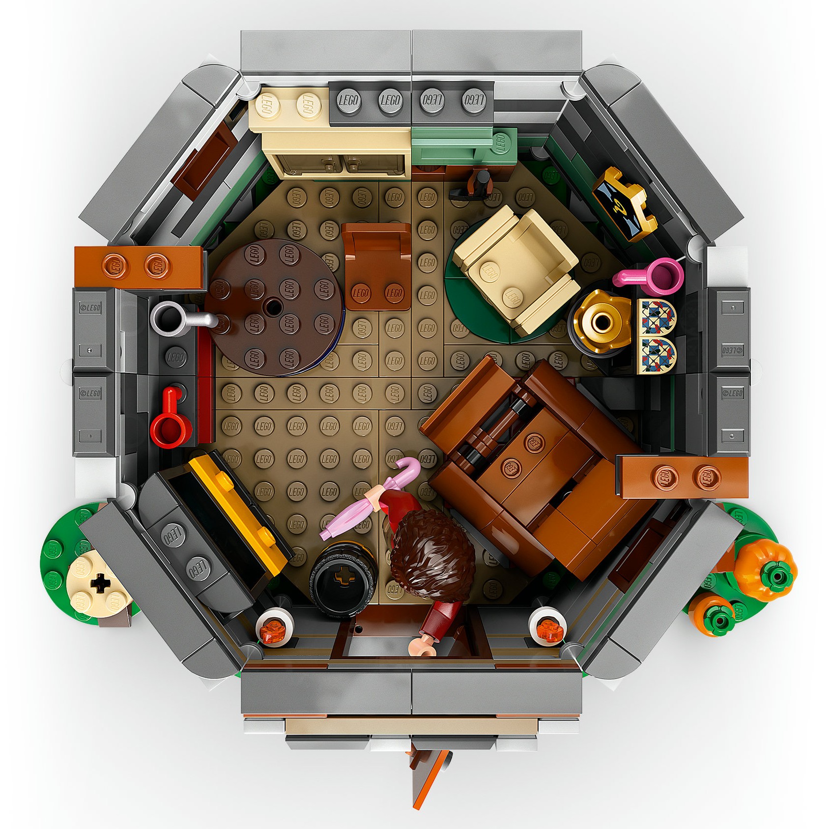 Lodër LEGO Harry Potter - Strofa e Hagrid - Figura 5