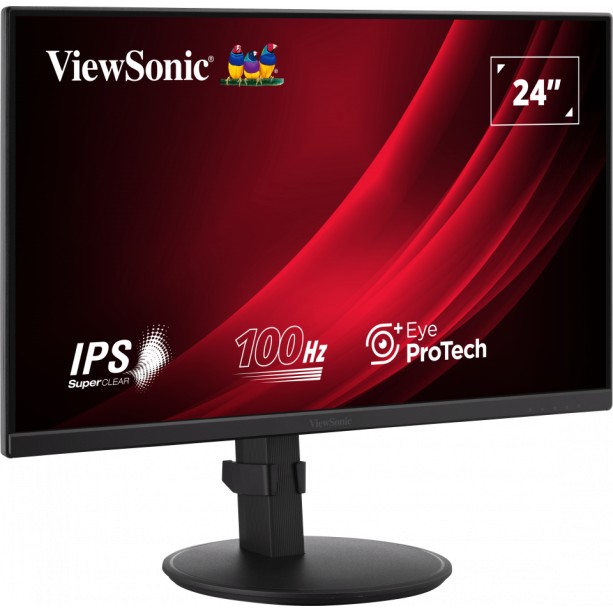Monitor për Punë 61cm/24" (1920x1080) ViewSonic VG2408A-MHD 16:9 FHD IPS 5ms 100Hz HDMI VGA DP Zëdhënës Pivot Zi - Figura 5