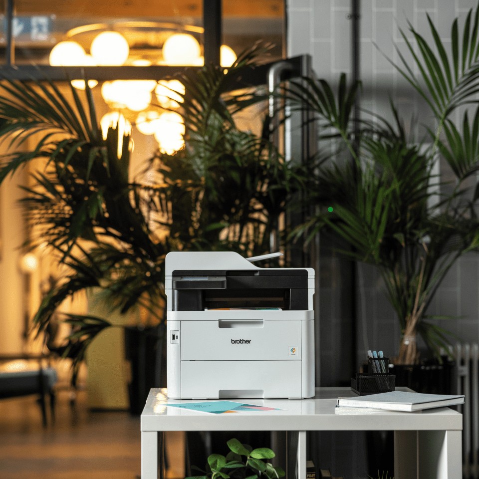 Printer Multifunksional L Brother MFC-L3760CDW Farb-LED Multifunktionsgerät 4in1 LAN WLAN ADF Duplex - Figura 3