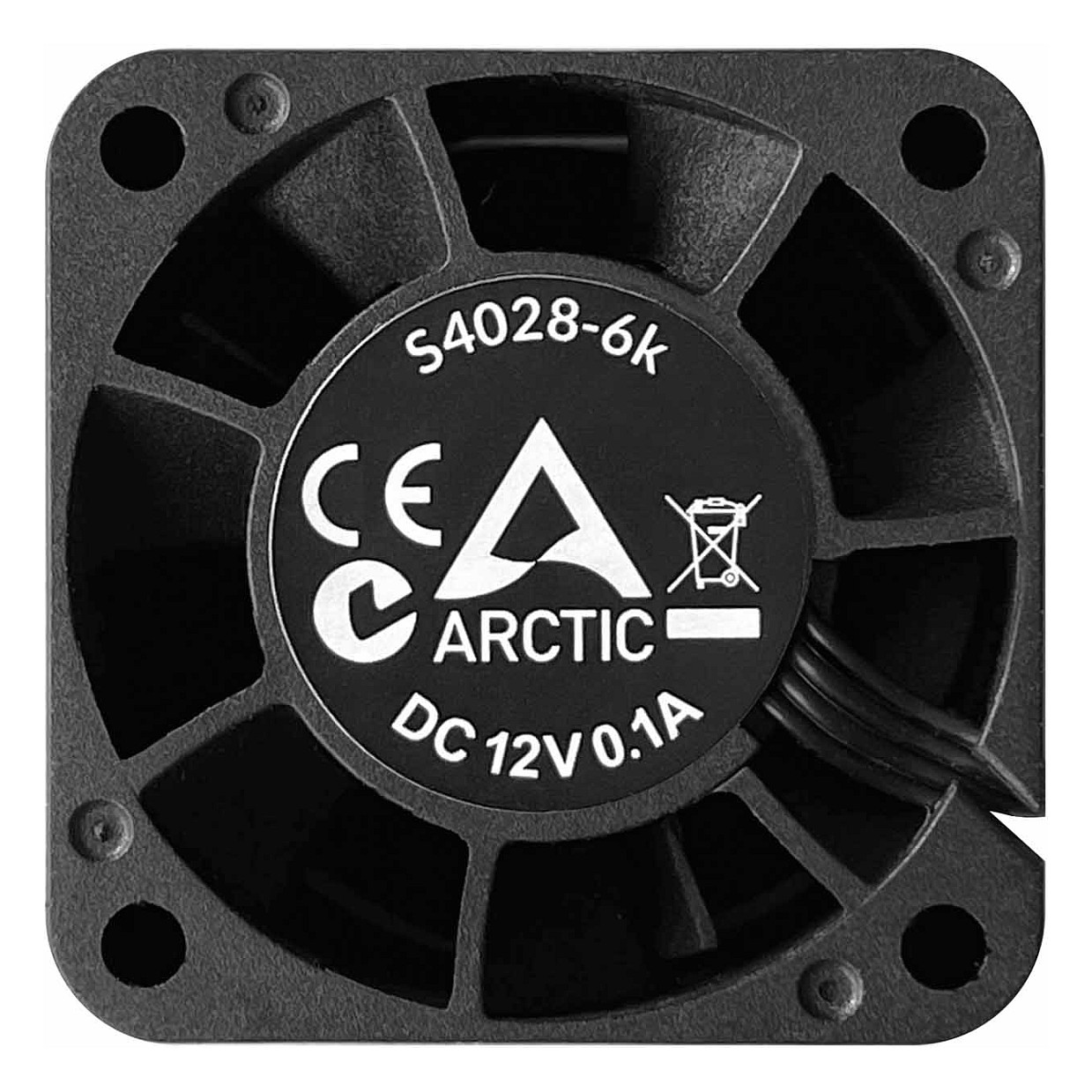 Ftohës për Kasë 40mm Arctic S4028-6K – 5-Pack - Zezë - Figura 3