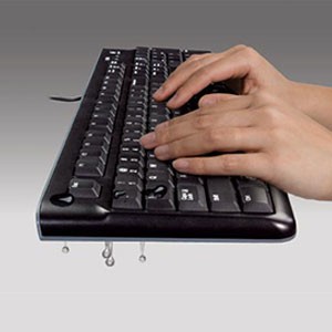 Tastierë me kabllo Logitech K120 USB e zezë QWERTY SHBA - Figura 5