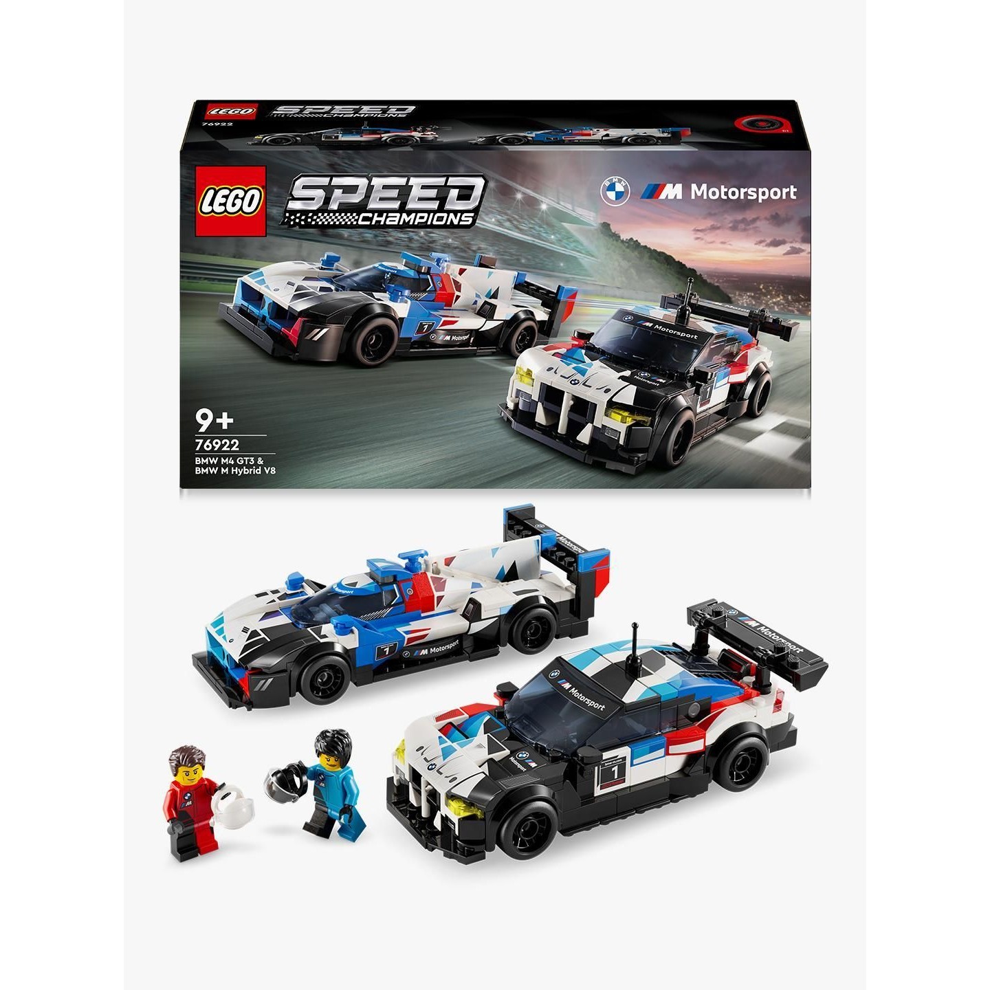 LEGO Speed Champions BMW M4 GT3 & M Hybrid V8 Race Car 76922 - Figura 3