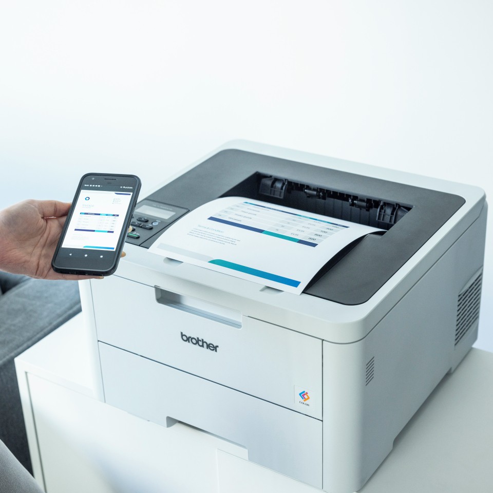 Printer LED Color Brother HL-L3215CW / A4 / 18ppm / 2400dpi / USB WLAN / 250 Sheets - Bardhë - Figura 2