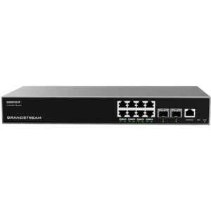 Switch 8P Grandstream GWN7811P 8x Port PoE Layer 3 Menaxhuar Switch Rrjeti