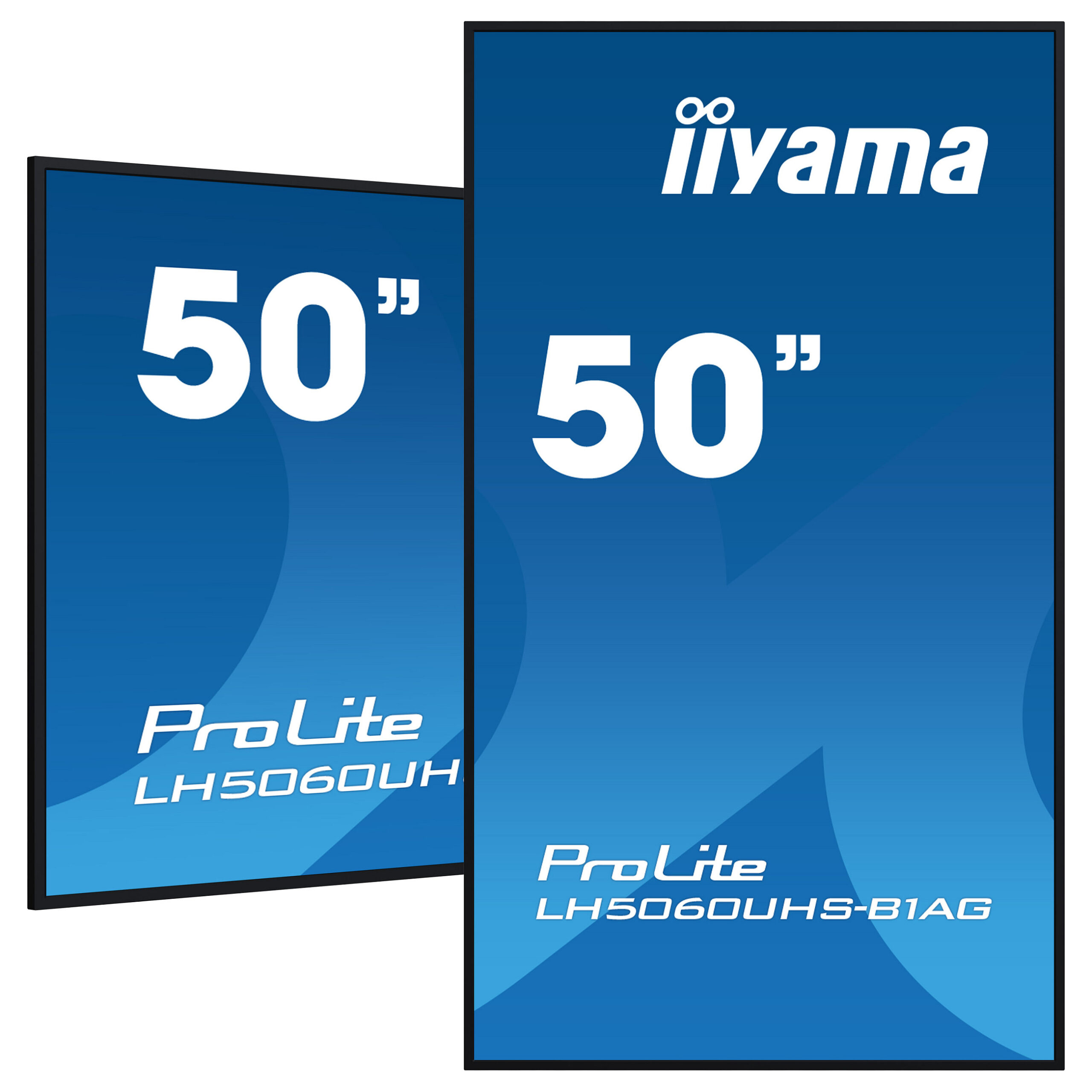 Ekran Prezantues IIYAMA LH5060UHS-B1AG / 49.5"/ 4K Ultra HD IPS LED / 60Hz / 8ms / HDMI - Zezë