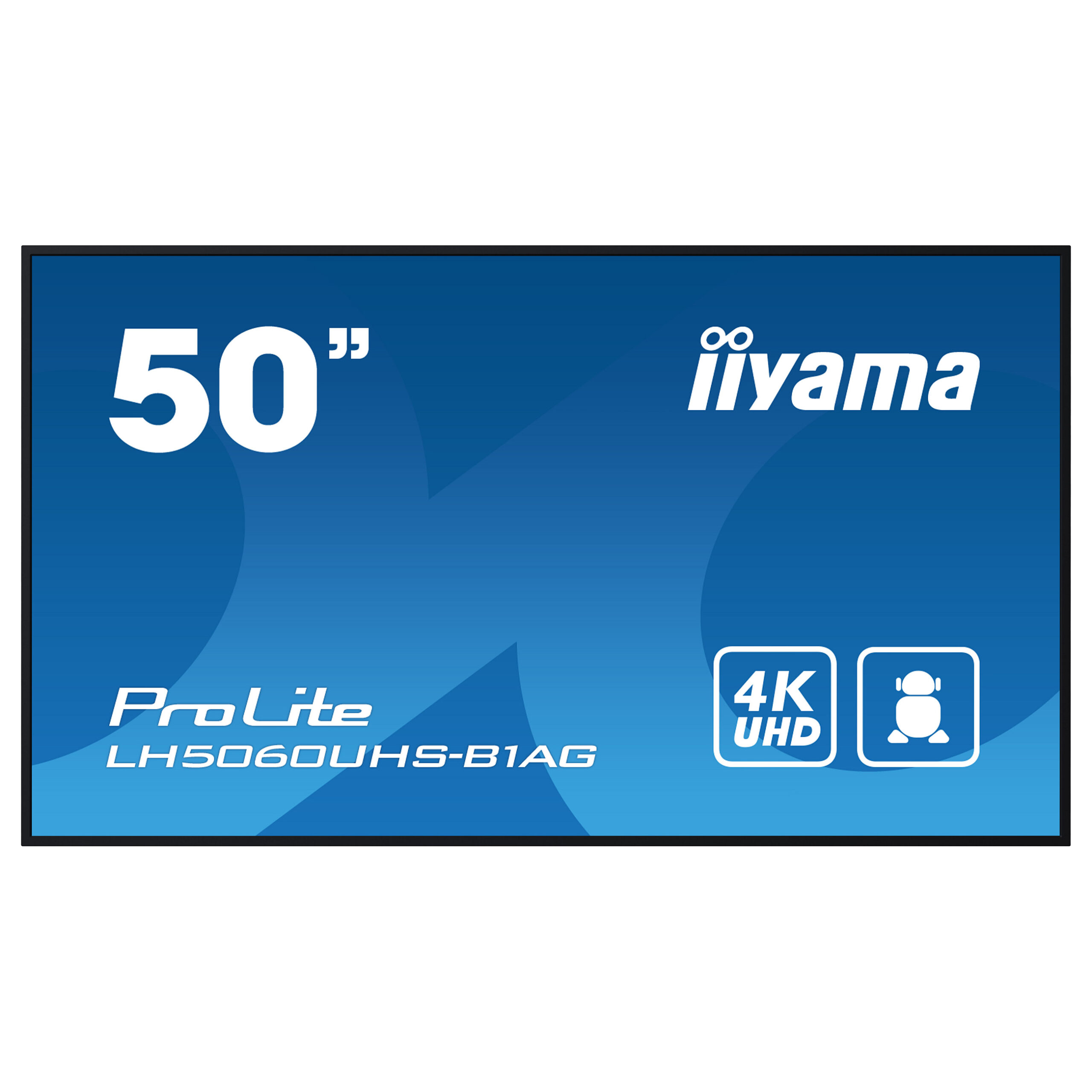 Ekran Prezantues IIYAMA LH5060UHS-B1AG / 49.5"/ 4K Ultra HD IPS LED / 60Hz / 8ms / HDMI - Zezë - Figura 2
