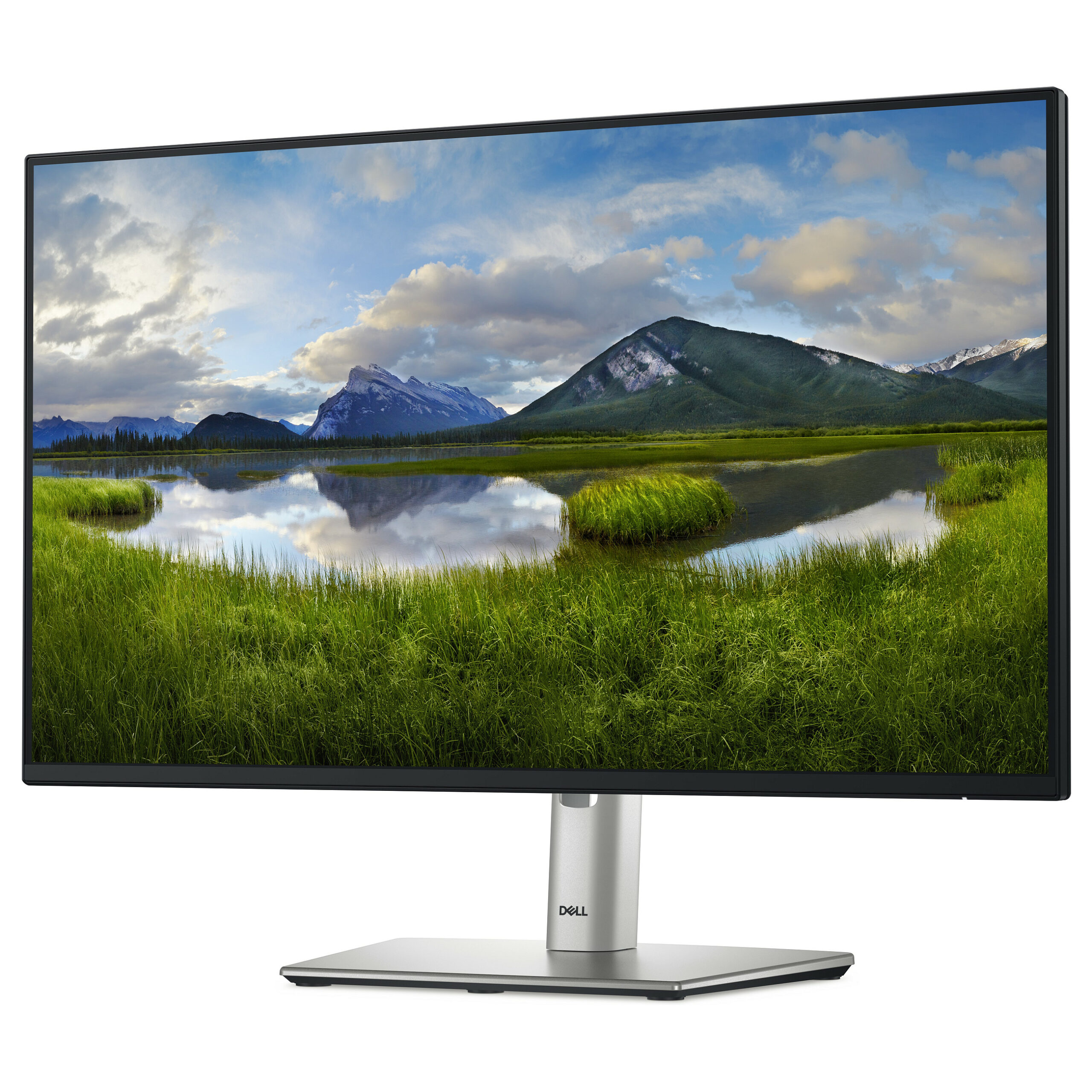 Monitor Dell P2425H / 23.8"/ Full HD IPS / 100Hz / 5ms / HDMI+DP+VGA+USB - Zezë / Argjend - Figura 2
