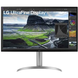 Monitor LG UltraFine 32UQ850V-W 32" (3840x2160) 16:9 4K IPS 5ms 60Hz HDR400 HDMI DP USB-C, i hirtë