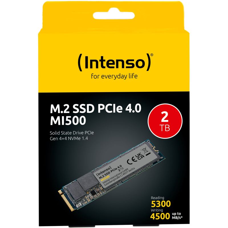 SSD të Brendshme Intenso MI500 M.2 NVMe / 2TB / PCIe 4.0 x4 - Figura 4