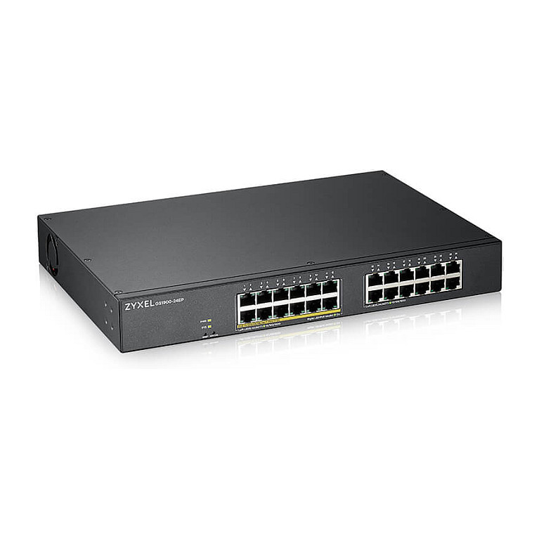 Zyxel GS1900-24EP – 24-Port Gigabit Smart Managed PoE+ Switch, Rackmount, 130W PoE Budget - Figura 2