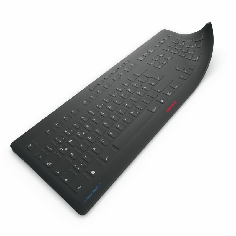 Aksesorë CHERRY STREAM Protect Membrane Keyboard Slipcover / German Language - Zezë