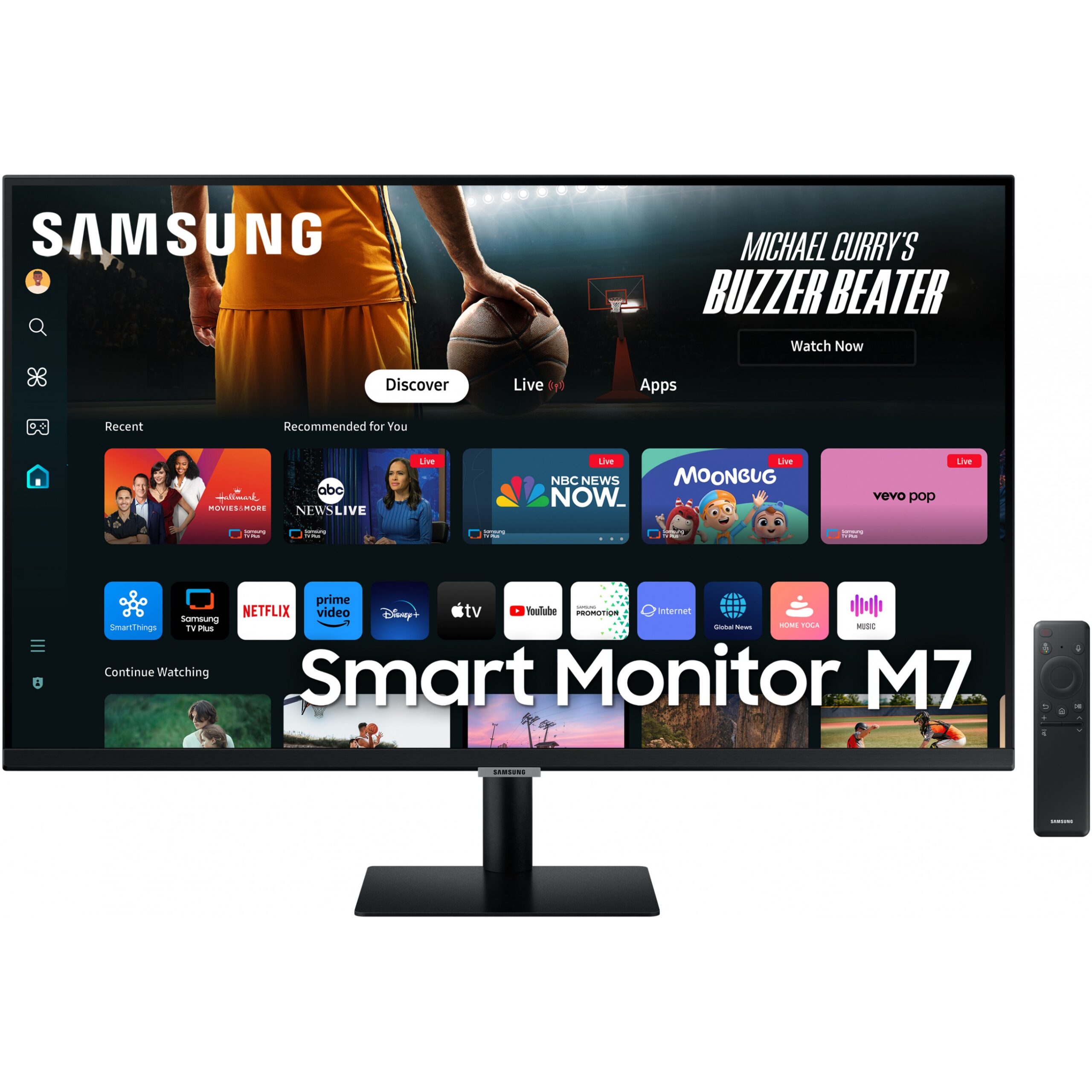 Monitor Samsung LS32DM700UUXEN / 32 Inch / 4K Ultra HD / 60Hz / 4ms / I zi